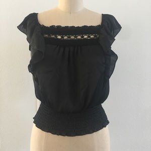 Papaya black Lightweight blouse